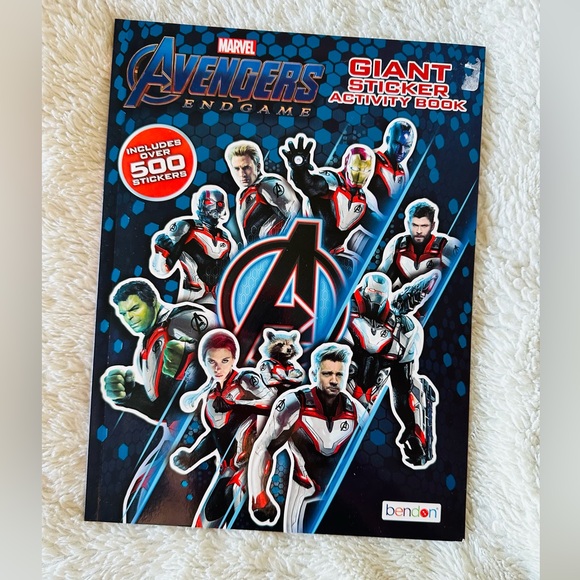 New Marvel Giant Sticker Activity Book - Picture 7 of 7